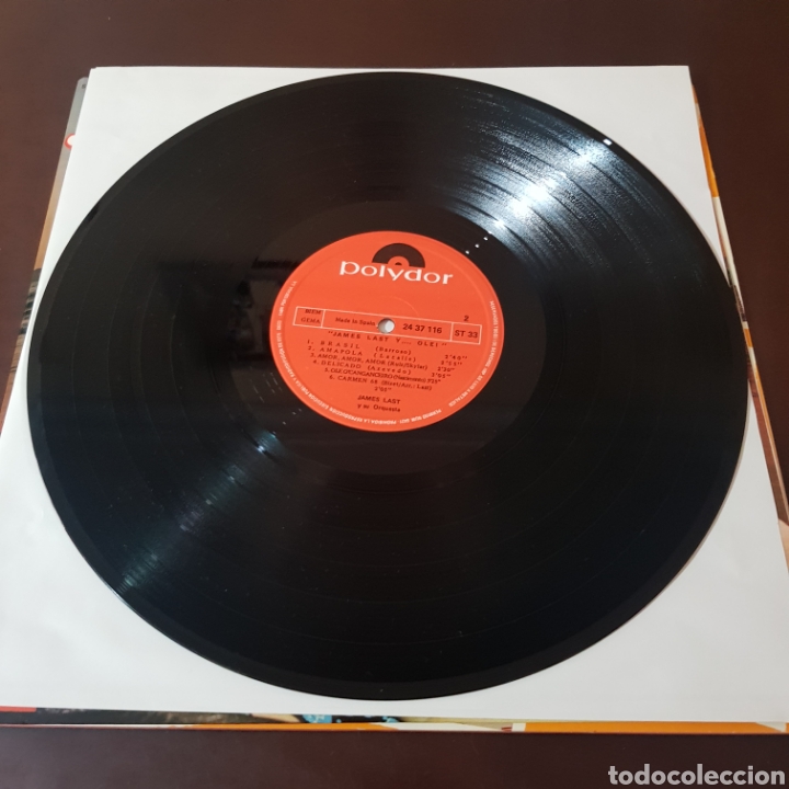 Discos de vinilo: JAMES LAST Y OLE - 1974 POLYDOR DOBLE LP - Foto 5