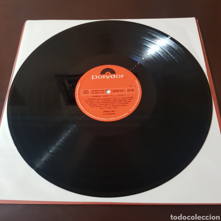 Discos de vinilo: JAMES LAST Y OLE - 1974 POLYDOR DOBLE LP - Foto 6