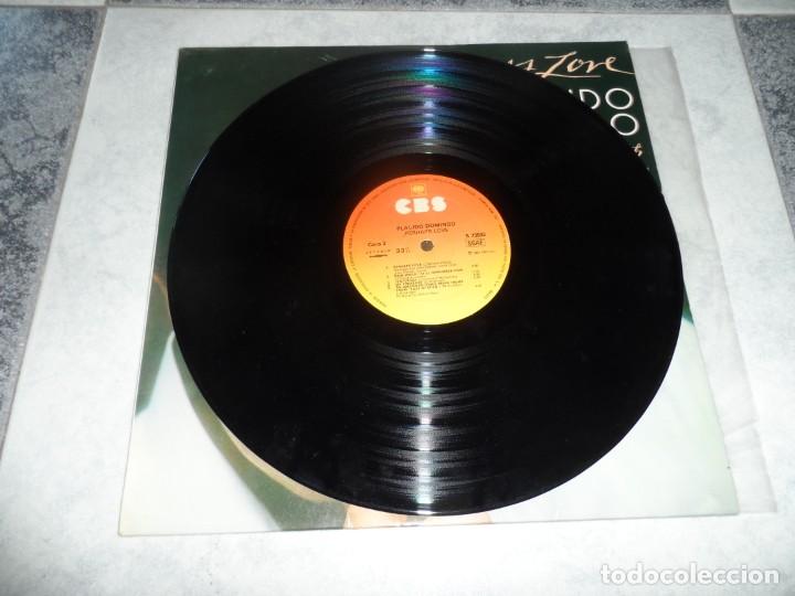 Discos de vinilo: PLACIDO DOMINGO PERHAPS LOVE - Foto 2