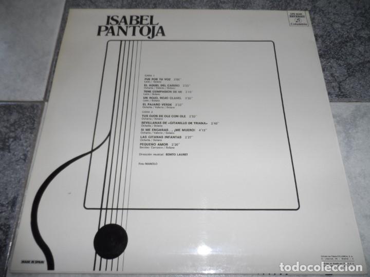 Discos de vinilo: ISABEL PANTOJA LP - Foto 3