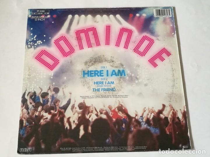 Discos de vinilo: Dominoe - Here I Am - 1987 - Foto 2