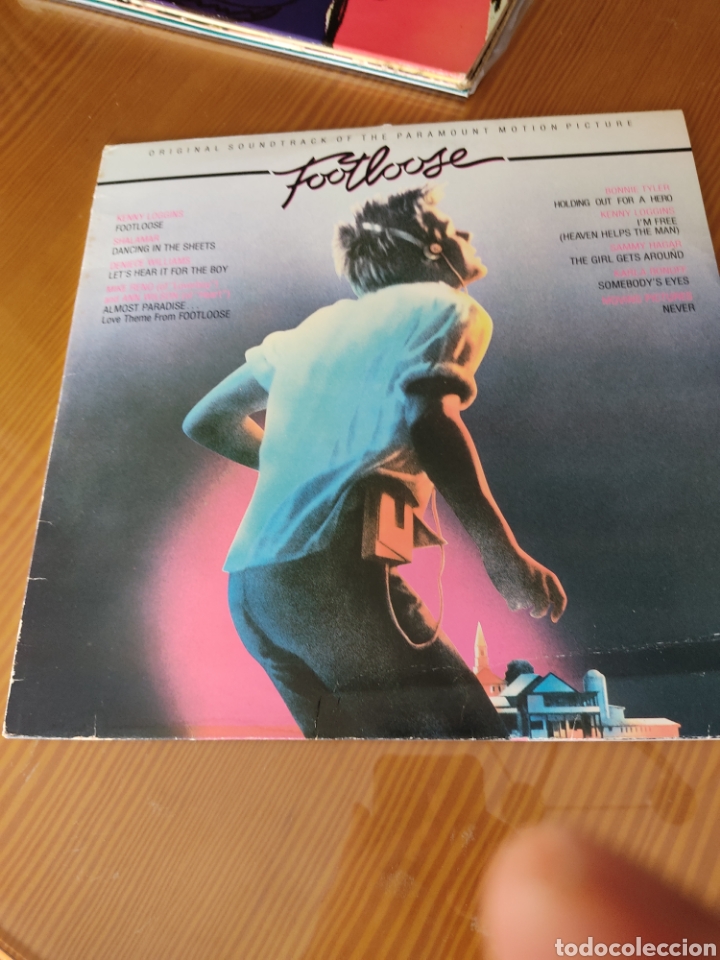 Discos de vinilo: Disco vinilo LP B.S.O. FOOTLOOSE - Foto 1