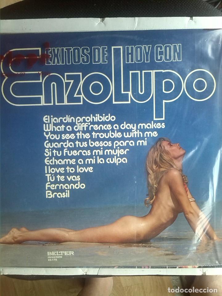Discos de vinilo: ENZO LUPO - EXITOS DE HOY 1976 - Foto 1