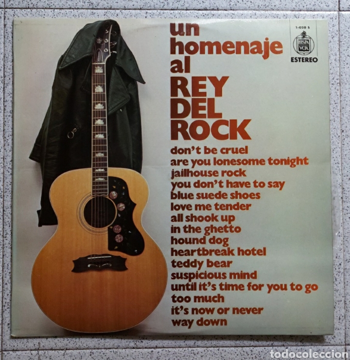 Discos de vinilo: Lp Un homenaje al Rey del Rock - Foto 1
