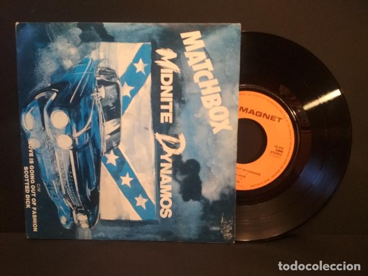 Discos de vinilo: MATCHBOX MIDNITE DYNAMOS SINGLE HOLANDA 1980 PDELUXE - Foto 1