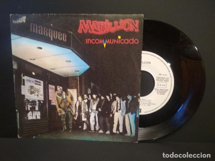 Discos de vinilo: MARILLION INCOMUNICADO SINGLE SPAIN 1987 PDELUXE - Foto 1