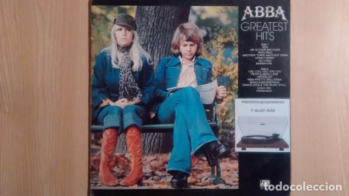 Discos de vinilo: ABBA GREATEST HITS - Foto 1
