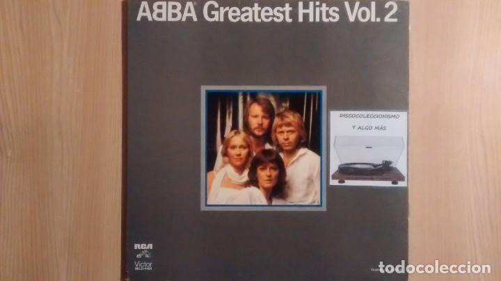 Discos de vinilo: ABBA GREATEST HITS (CARPETA DOBLE) - Foto 1