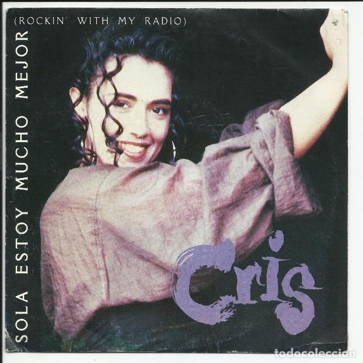 Dischi in vinile: CRIS SOLA ESTOY MUCHO MEJOR/VAMOS A PASAR DE TODO SINGLE 1988 WEA