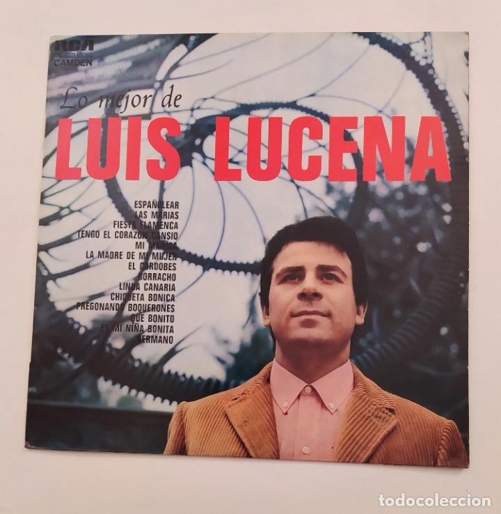 Discos de vinilo: LO MEJOR DE LUIS LUCENA. LP. TDKDA74 - Foto 1