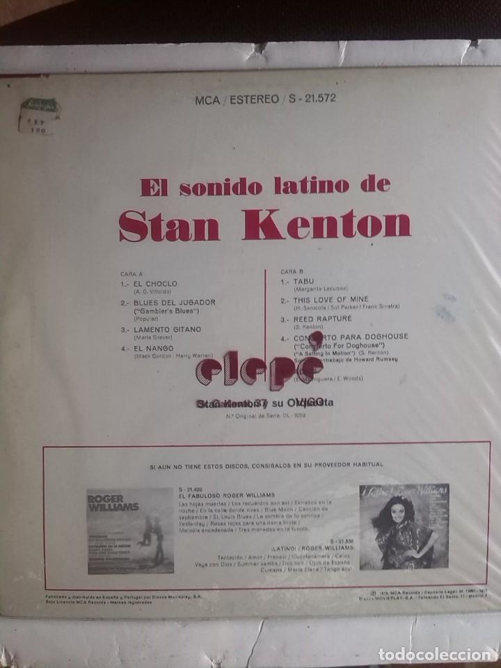Discos de vinilo: STAN KENTON - EL SONIDO LATINO DE.. 1973 - Foto 2