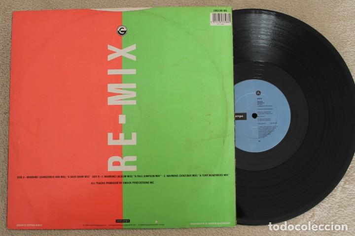 Discos de vinilo: ADEVA WARNING MAXI SINGLE VINYL MADE IN UK 1989 - Foto 2