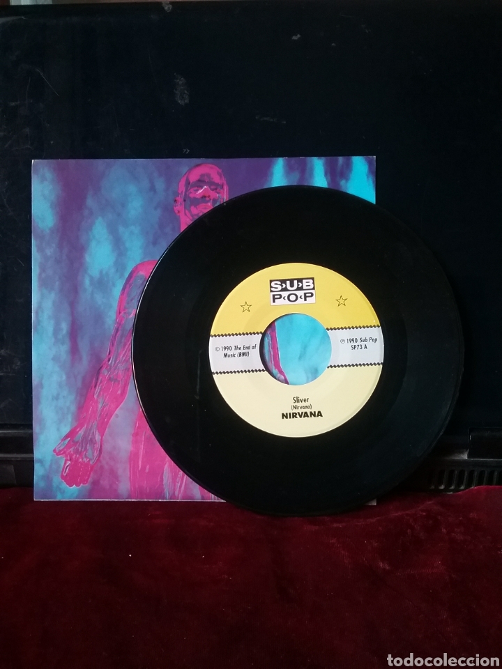 Discos de vinilo: NIRVANA 1990 Single Sub-Pop .Nuevo - Foto 3