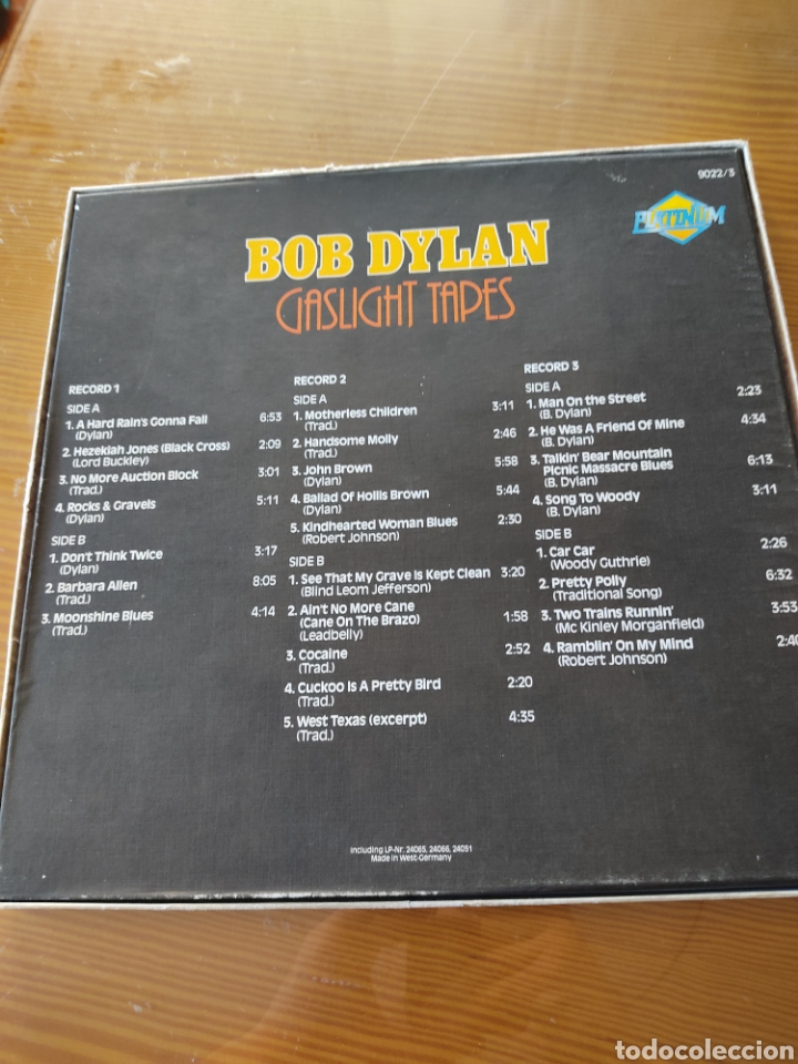 Discos de vinilo: BOX 3 LP,S BOB DYLAN ,raro - Foto 2