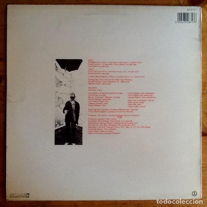 Discos de vinilo: GIL EVANS : PRIESTESS [ANTILLES - UK 1983] LP - Foto 2