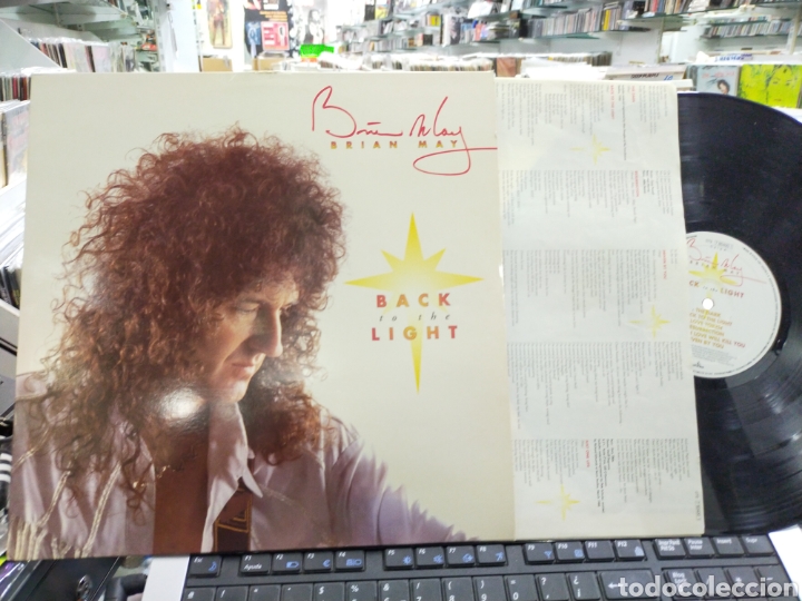 Discos de vinilo: Brian may lp back to the light Espa&ntilde;a 1992 - Foto 1