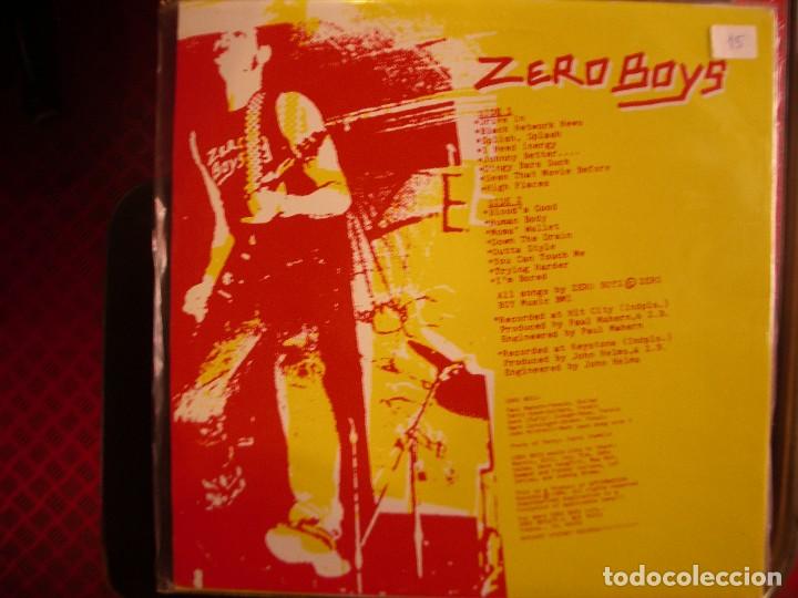 Discos de vinilo: ZERO BOYS- HISTORY OF ZERO BOYS. LP. - Foto 2