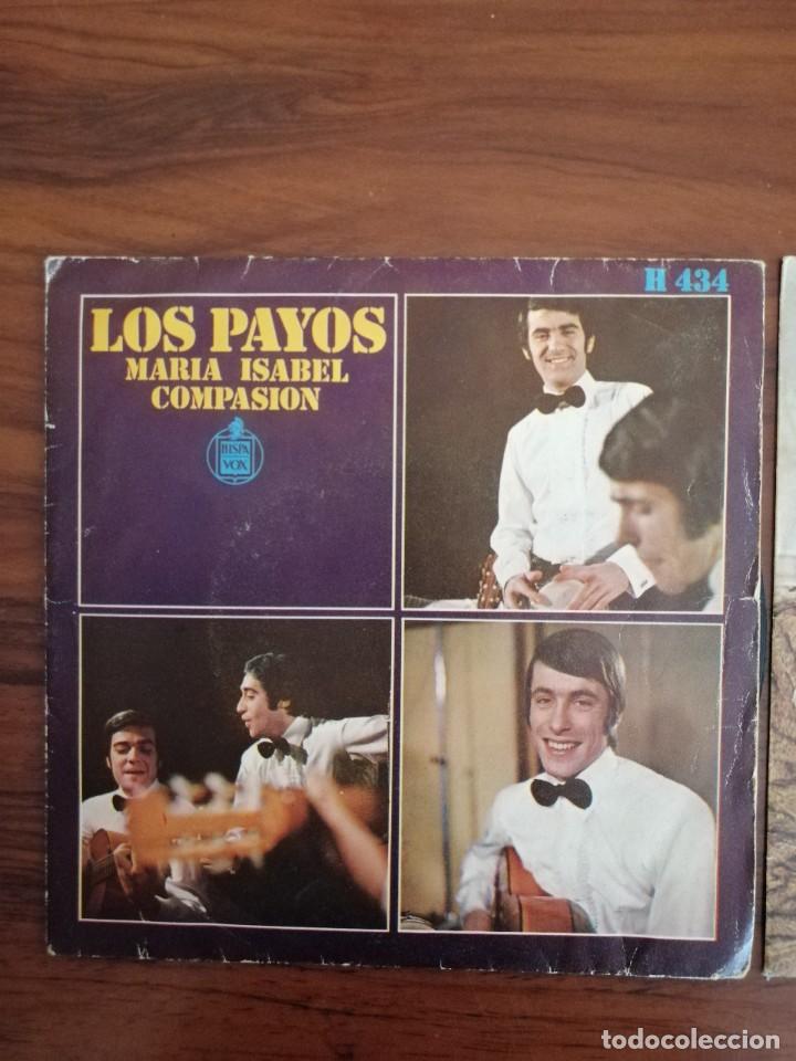 Discos de vinilo: LOTE DOS DISCOS DE VINILO DE LOS PAYOS. - Foto 2