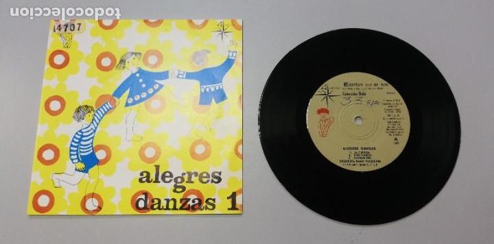 Discos de vinilo: Orquestra Henry Veysseyre - Alegres Danses 1 (7&rdquo;, EP) - Foto 1