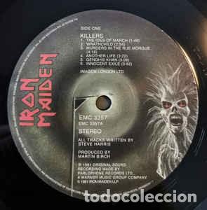 Discos de vinilo: Iron Maiden &lrm;&ndash; Killers -LP- - Foto 3