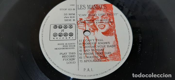 Discos de vinilo: MANIACS -CAN ALSO USE FRUIT- (1988) LP DISCO VINILO - Foto 2