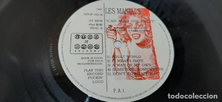 Discos de vinilo: MANIACS -CAN ALSO USE FRUIT- (1988) LP DISCO VINILO - Foto 3