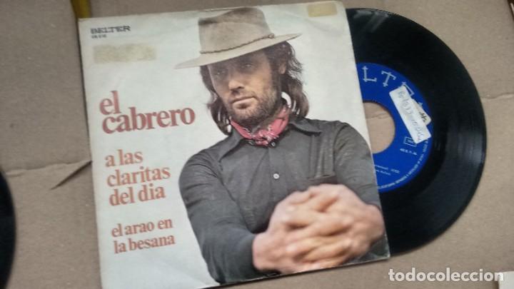 Discos de vinilo: SINGLE ( VINILO) DE EL CABRERO A&Ntilde;OS 70 - Foto 1