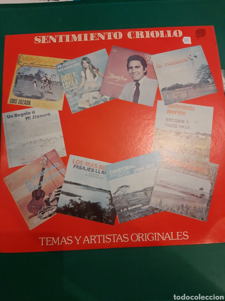 Disques de vinyle: 1980 Venezuela SENTIMIENTO CRIOLLO A ESTRENAR