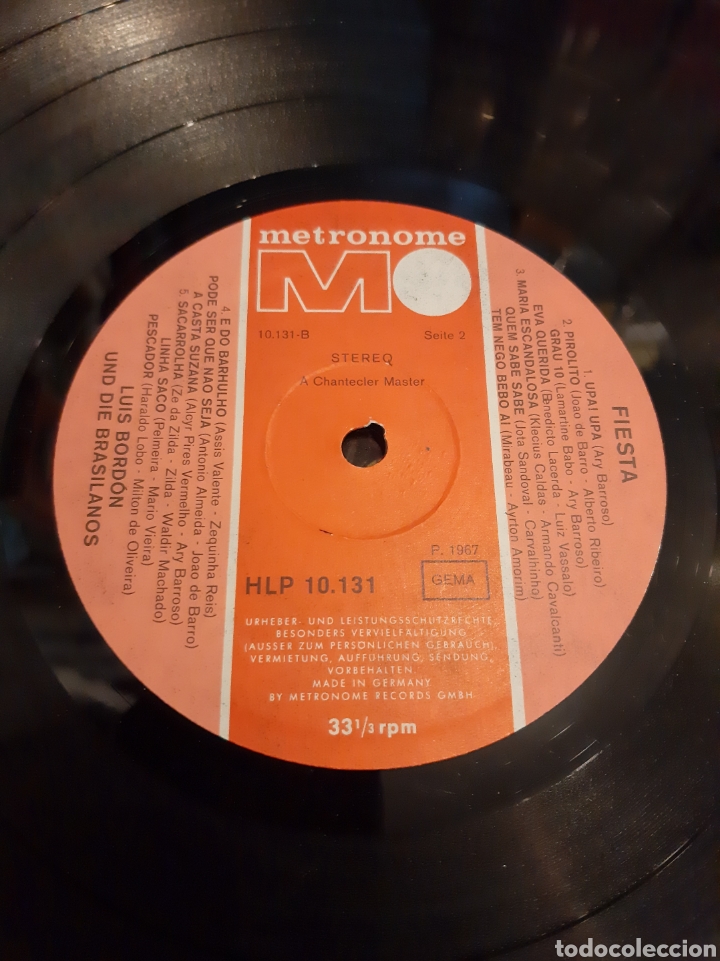 Discos de vinilo: BRASIL LUIS BORDON LP BRASILANOS A ESTRENAR - Foto 3