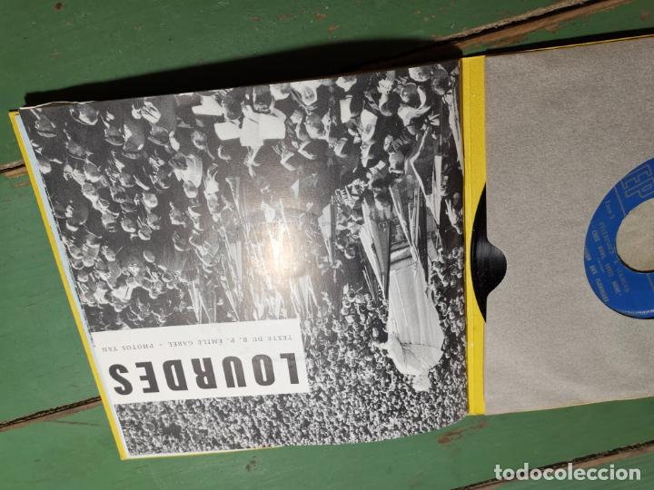 Discos de vinilo: LIBRO DISCO LOURDES 1958 PHILIPS E1E 9138 - Foto 6
