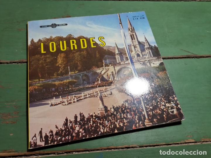 Discos de vinilo: LIBRO DISCO LOURDES 1958 PHILIPS E1E 9138 - Foto 1