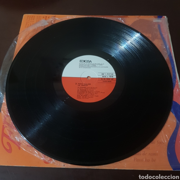 Discos de vinilo: LA TRINCA - FESTA MAJOR - Foto 5