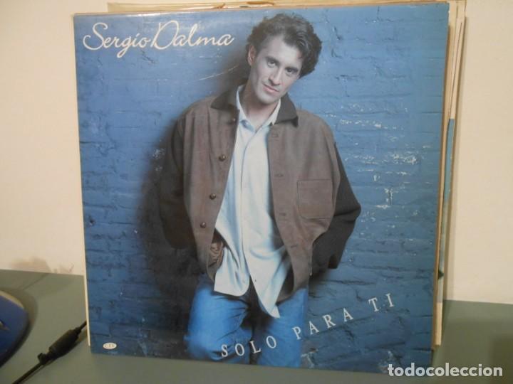 Discos de vinilo: SERGIO DALMA - SOLO PARA TI - Foto 1