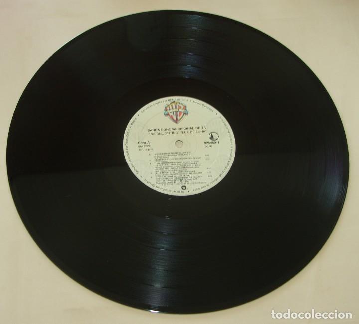 Discos de vinilo: MOONLIGHTING - LUZ DE LUNA - WARNER SPAIN 1988 - Foto 3 - 218853602