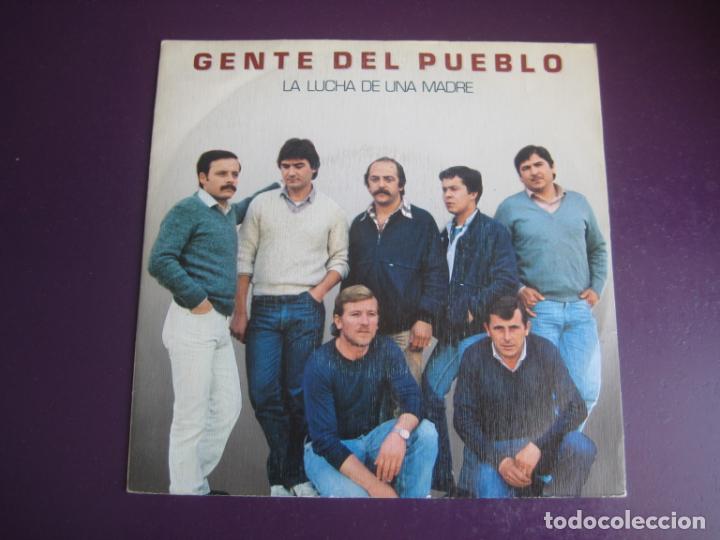 Discos de vinilo: Gente Del Pueblo - La Lucha de Una Madre - Sg MOVIEPLAY 1981 - FOLK 70'S PROTESTA - SIN USO
