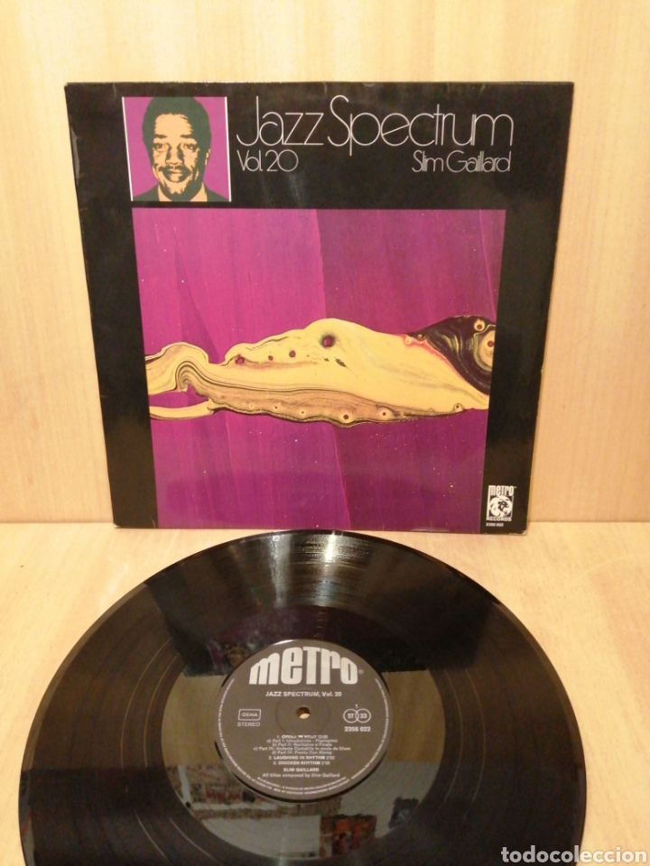 Discos de vinilo: Slim Gillard. Jazz Spectrum Vol.20. - Foto 1