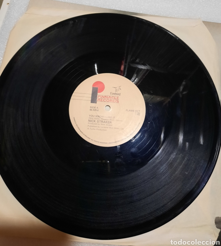 Discos de vinilo: Nick Straker - You Know I like it - Foto 4
