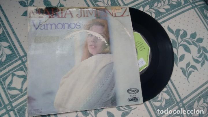 Discos de vinilo: SINGLE ( VINILO) DE MARIA JIMENEZ A&Ntilde;OS 70 - Foto 1