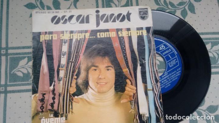 Discos de vinilo: SINGLE ( VINILO) DE OSCAR JANOT A&Ntilde;OS 70 - Foto 1