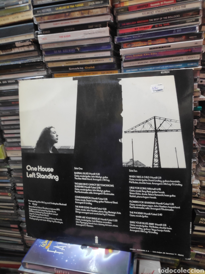 Discos de vinilo: Claire hamill one house left standing - Foto 2