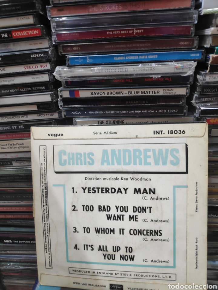 Discos de vinilo: Chris andrews yesterday man - Foto 2
