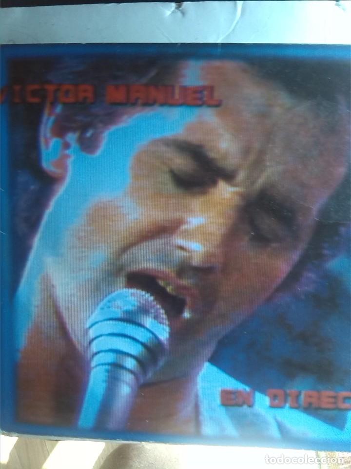Discos de vinilo: VICTOR MANUEL - EN DIRECTO 1986 - Foto 1