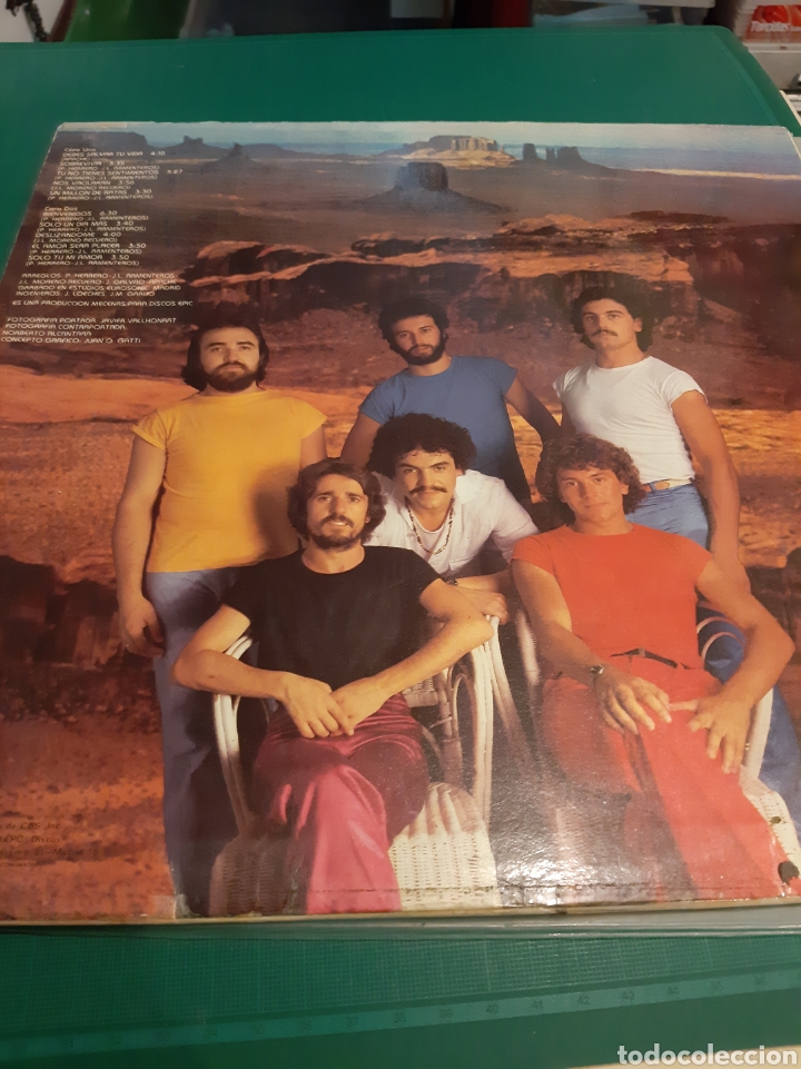 Discos de vinilo: APACHE SOBREVIVIR LP 1979 epic - Foto 1