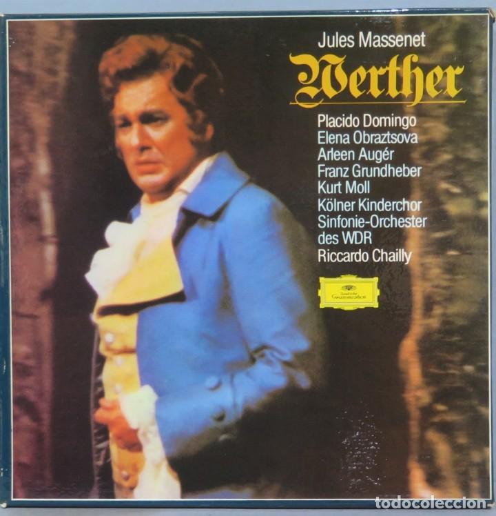 Discos de vinilo: CAJA LP. JULES MASSENET. WERTHER - Foto 1