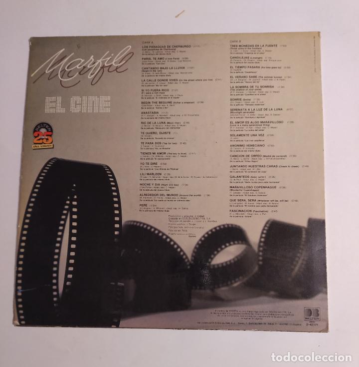 Discos de vinilo: Marfil. El cine. LP. TDKDA75 - Foto 2