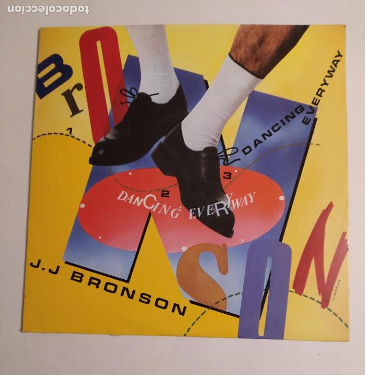 Discos de vinilo: J.J. Bronson - Dancing Every Way - MAXI SINGLE. TDKDA75 - Foto 2