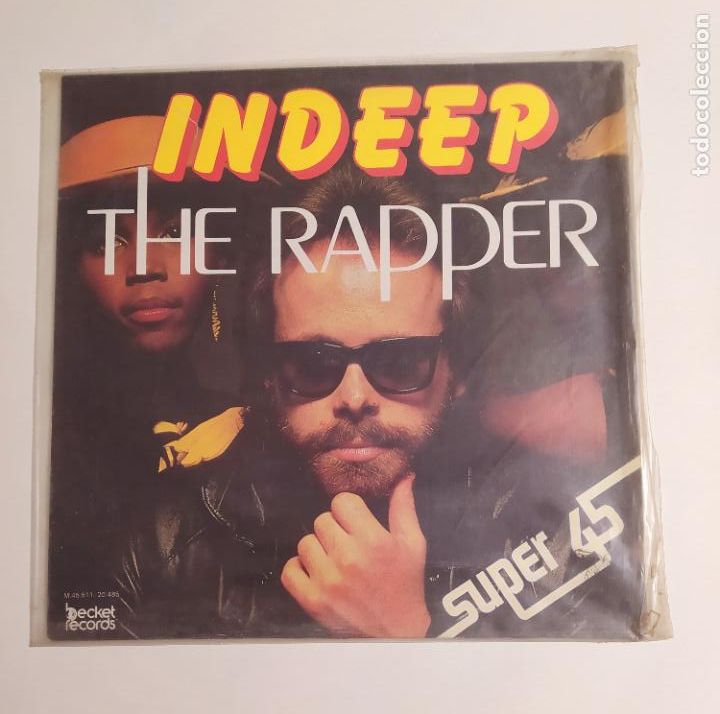 Discos de vinilo: INDEEP - THE RAPPER. MAXI - SINGLE. TDKDA75 - Foto 1