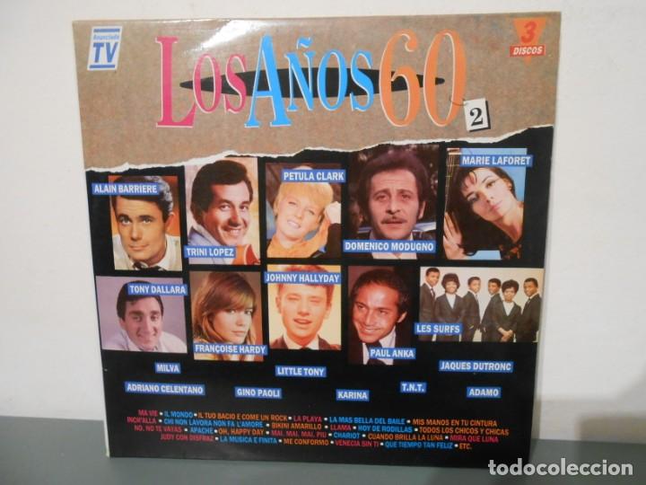 Discos de vinilo: LOS A&Ntilde;OS 60. 3 DISCOS - Foto 1