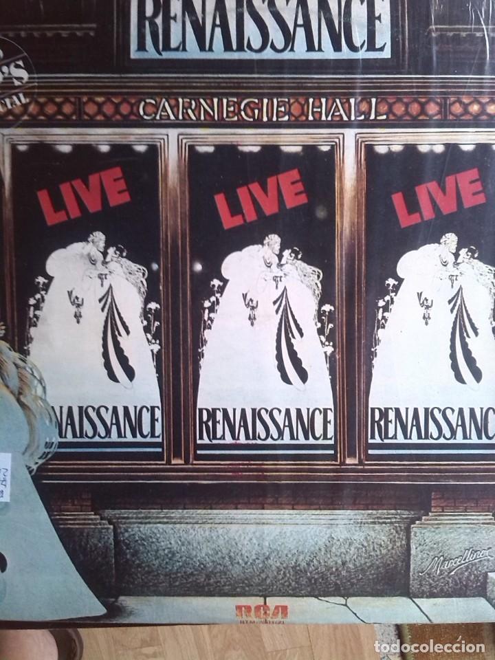Discos de vinilo: RENAISSANCE - CARNEGIE HALL LIVE 1977 2 LPS GATEFOLD - Foto 1