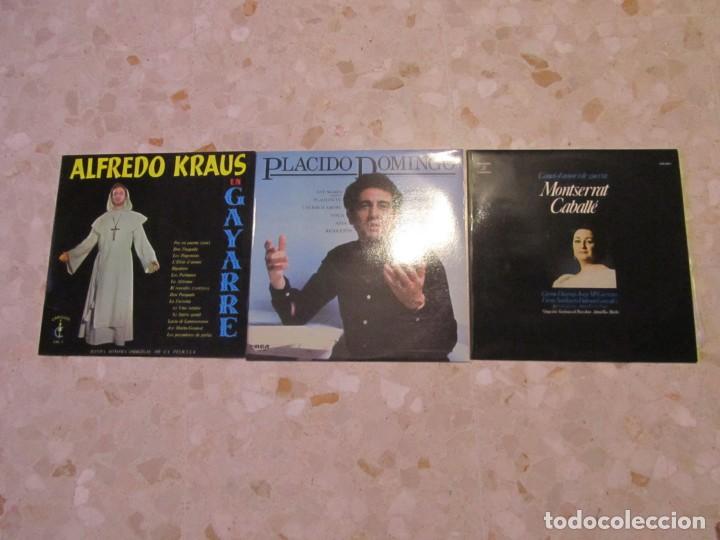 Lote Discos Lps Alfredo Kraus Placido Domingo Comprar Discos LP 